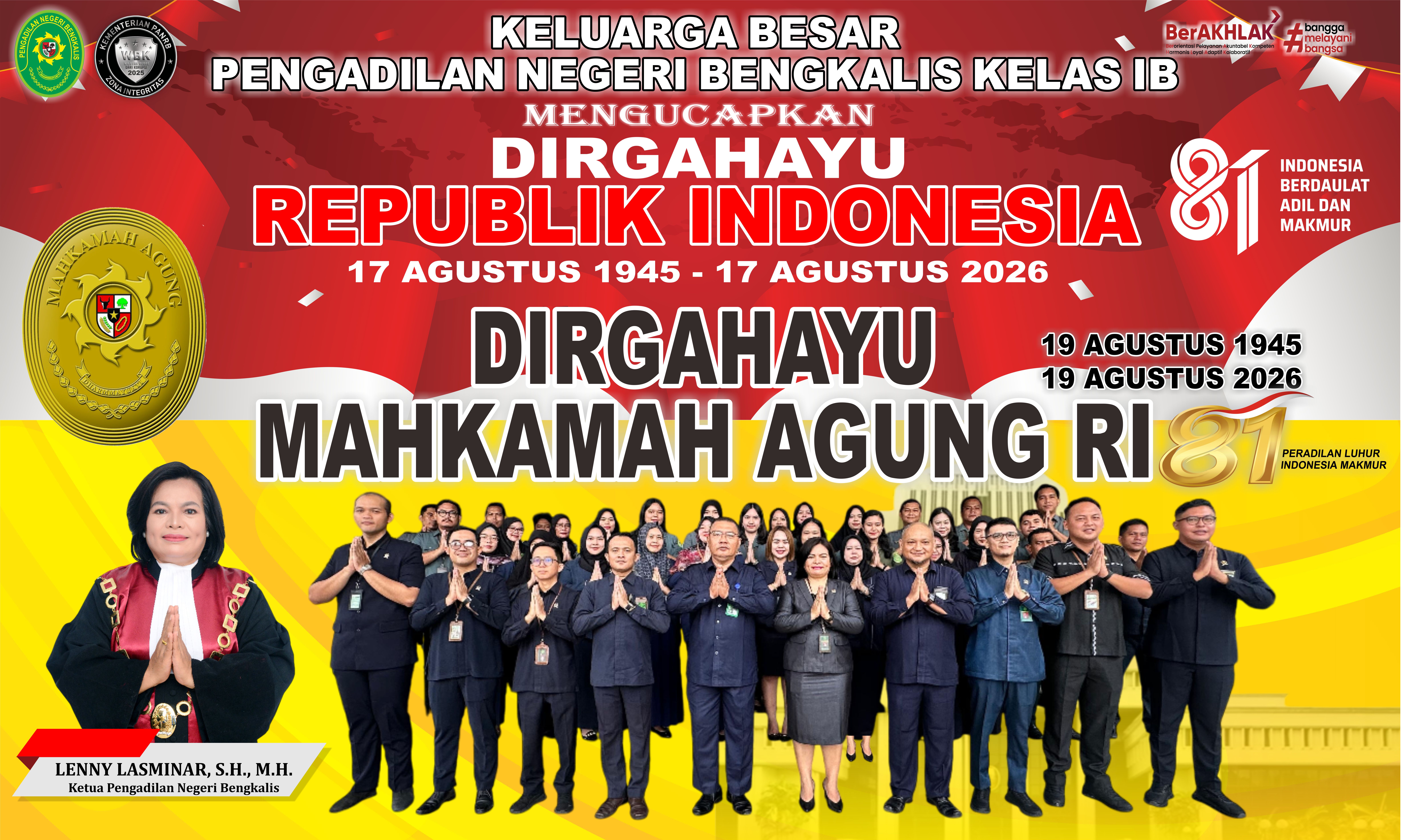 HUT RI DAN MA 2026
